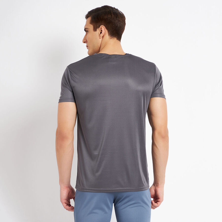 Solid Drifit T-Shirt, Dark Grey, large image number null