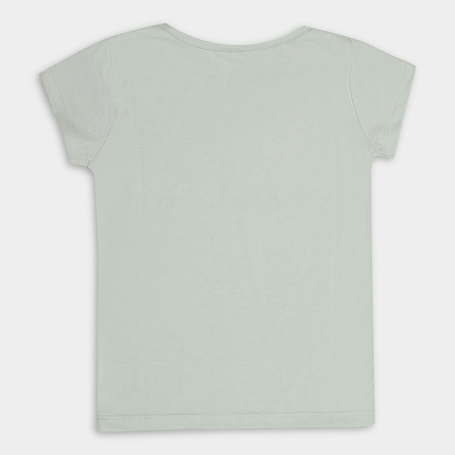 Girls' T-Shirt, Light Green, large image number null