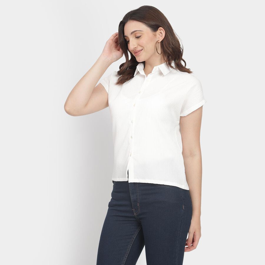 Ladies' Shirt, ऑफ व्हाइट, large image number null