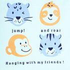 Infants' Cotton Vest, Aqua, small