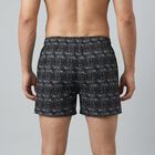 Men's Navy Blue Regular Fit Solid Boxers, नेवी ब्लू, small