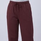 Women's Brown Regular Fit Track Pants, Brown, small