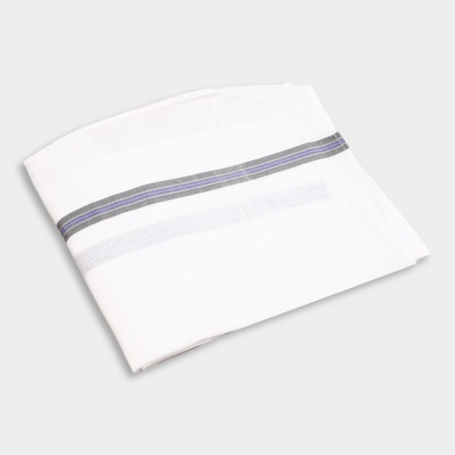 Men's Hanky, सफ़ेद, large image number null