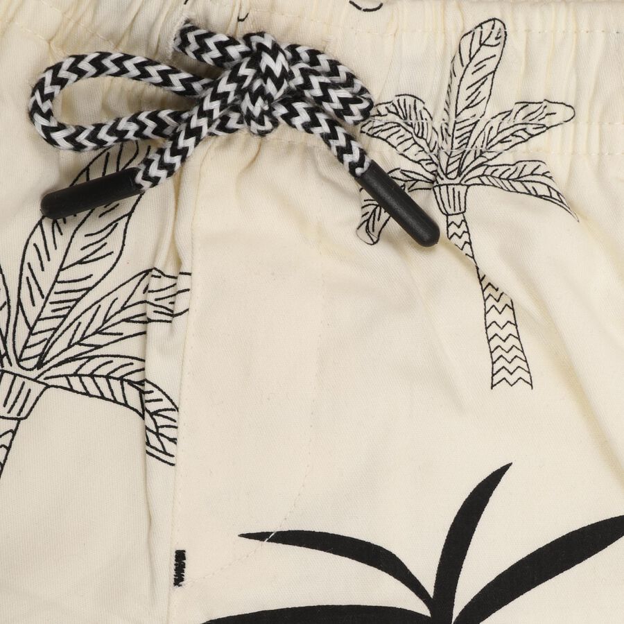Boys' 100% Cotton Bermudas , ऑफ व्हाइट, large image number null