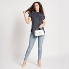 Stripes Shirt, Navy Blue, small image number null