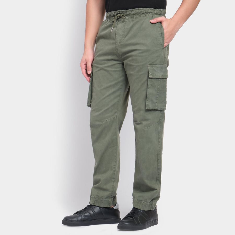 Men's Jogger , Dark Green, large