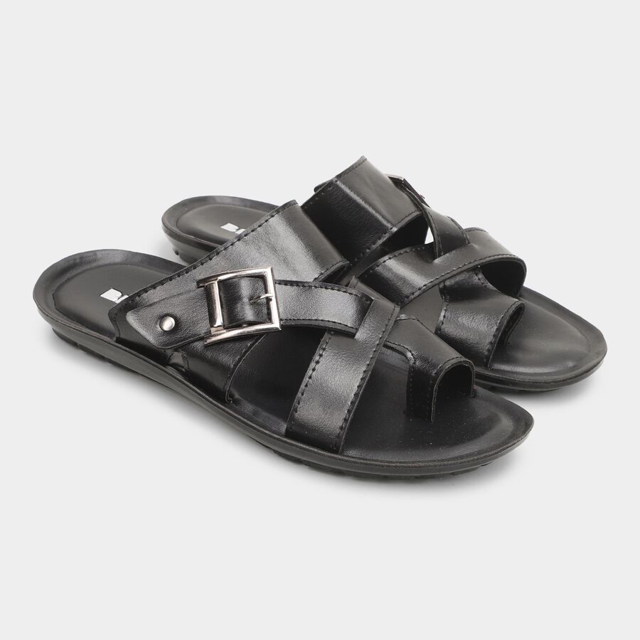 Men's Sandal, Black, large image number null
