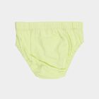 Boys' Bright Lime Green and Deep Teal Green Cotton Regular Fit Briefs, Dark Green, small image number null