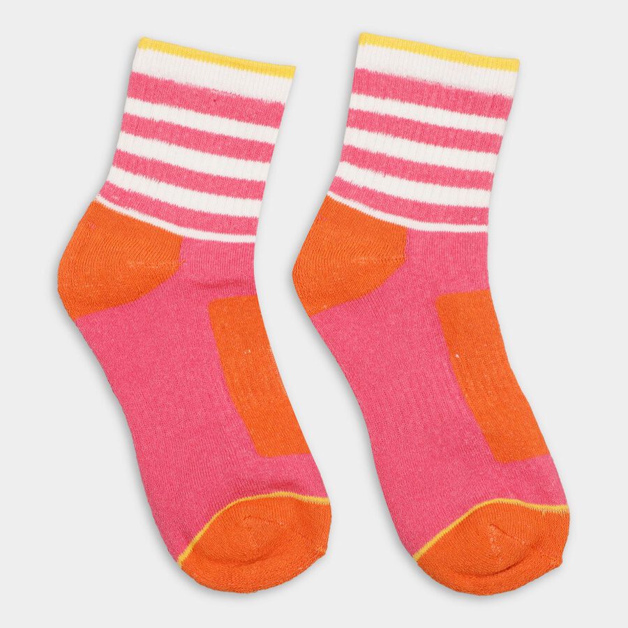 Ladies' Socks , गुलाबी, large image number null