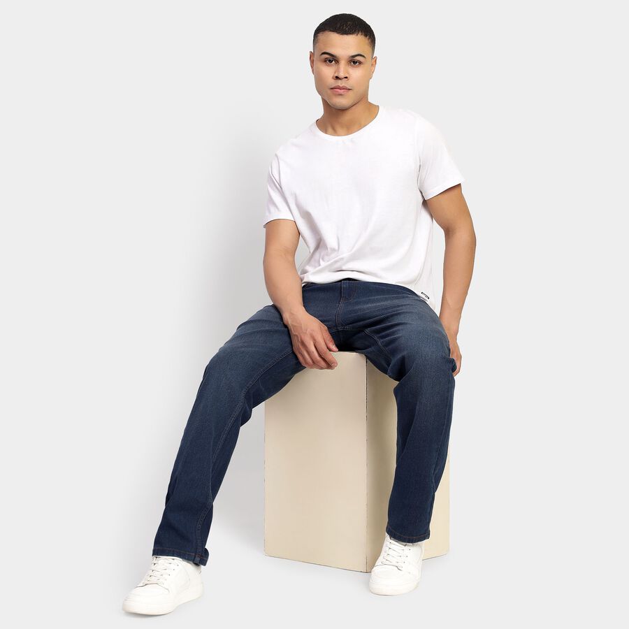 Men's Jeans, Mid Blue, large image number null