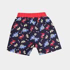 Infants Cotton Printed Half Pant, Navy Blue, small image number null