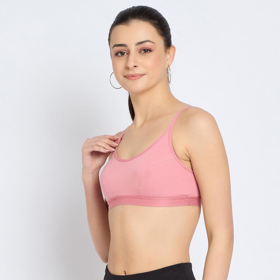 Ladies' Bra , हल्का गुलाबी, large image number null