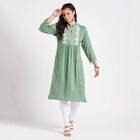 Solid Kurta, Olive, small image number null