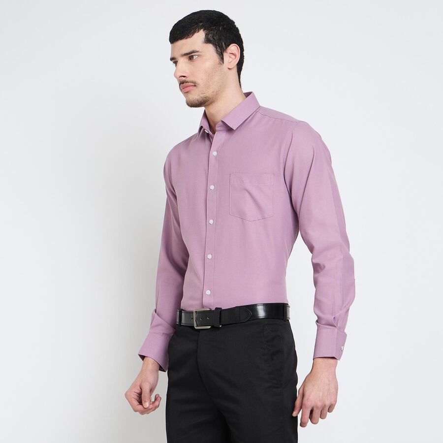 Men's Formal Shirt , Purple, large image number null