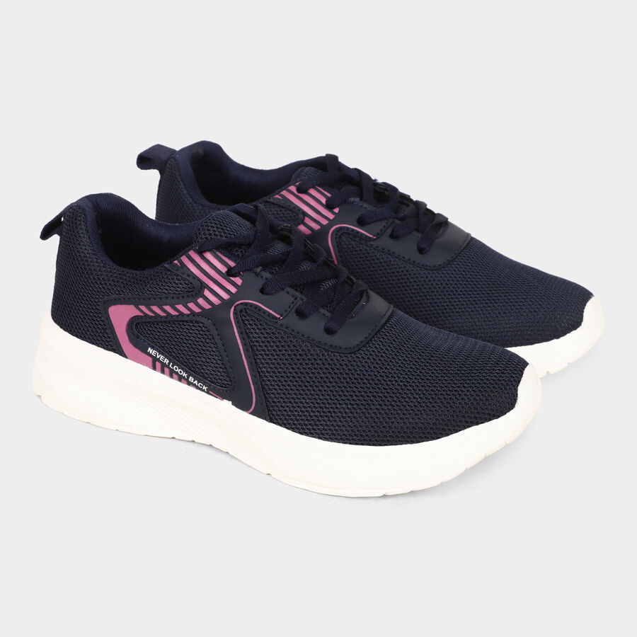 Ladies' Sports Shoes, नेवी ब्लू, large