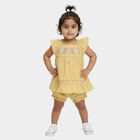 Infants' Frock, पीला, small