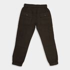 Boys' 100% Cotton Trousers, Olive, small image number null