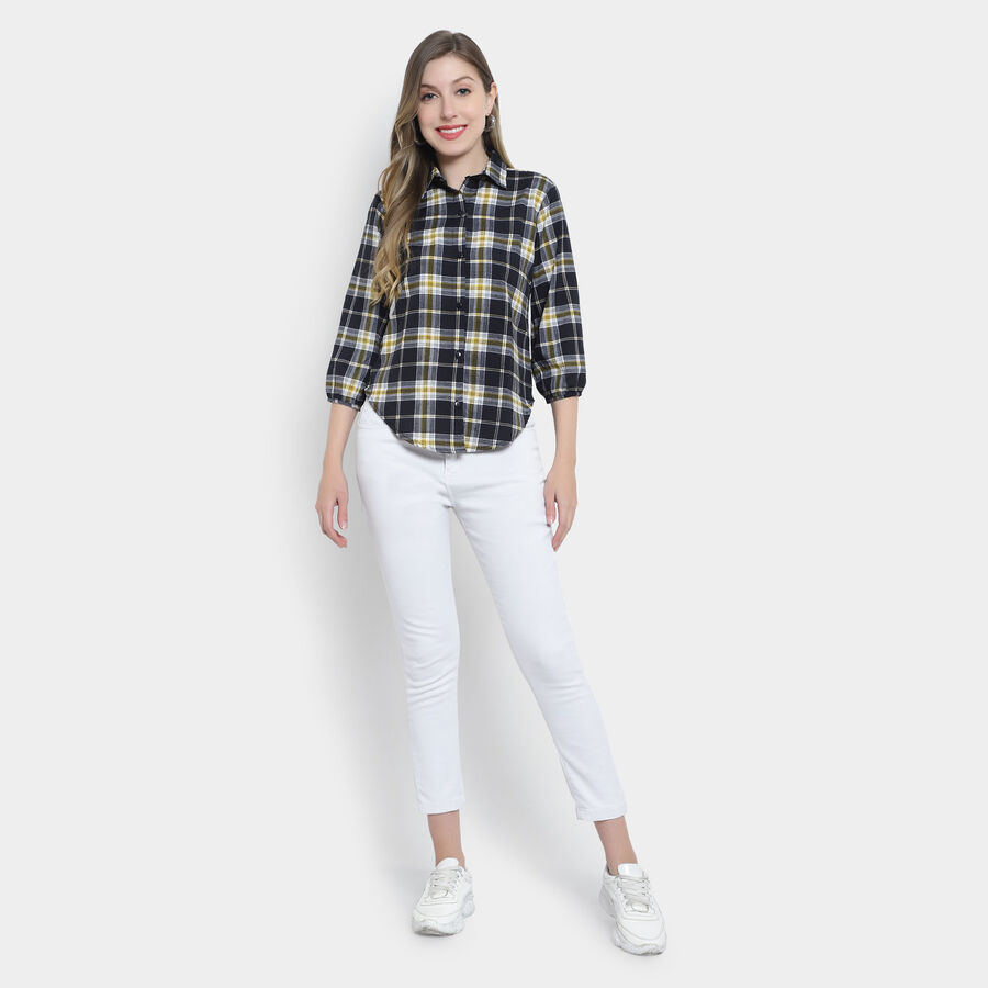 All Over Print Shirt, काला, large image number null