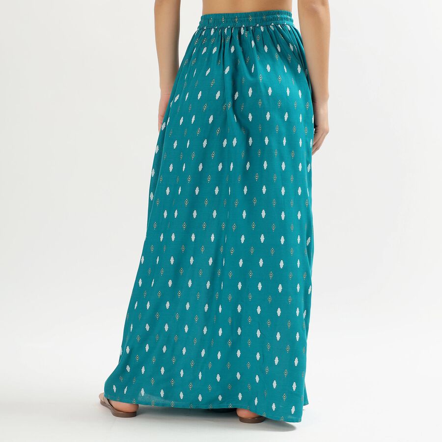 Ladies' Lehenga Skirt, Dark Green, large image number null