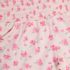 Girls' Shorts , हल्का गुलाबी, small image number null