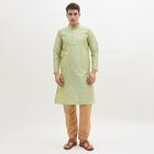 Men's Kurta Pyjama, हल्का हरा, small image number null