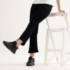 Ladies' Low Rise Jeans , Black, small