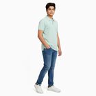 Boys' Half Sleeves T-Shirt, Light Green, small