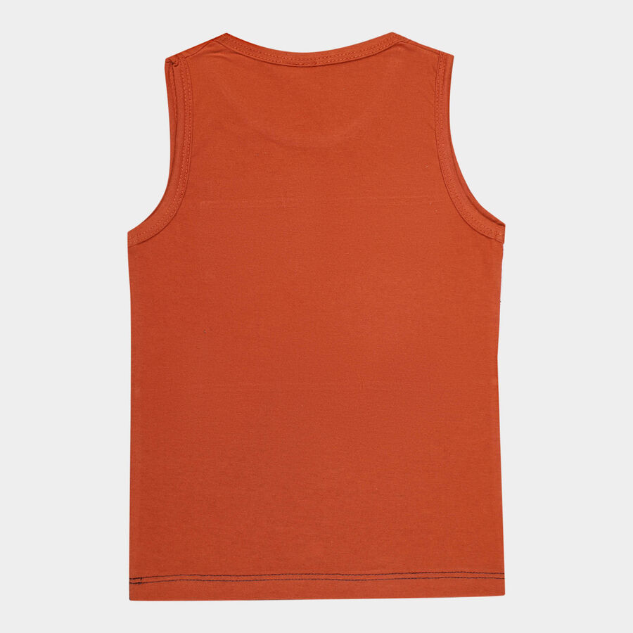 Boys All Over Print T-Shirt, Rust, large image number null