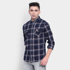 Cotton Checks Casual Shirt, Rust, small image number null