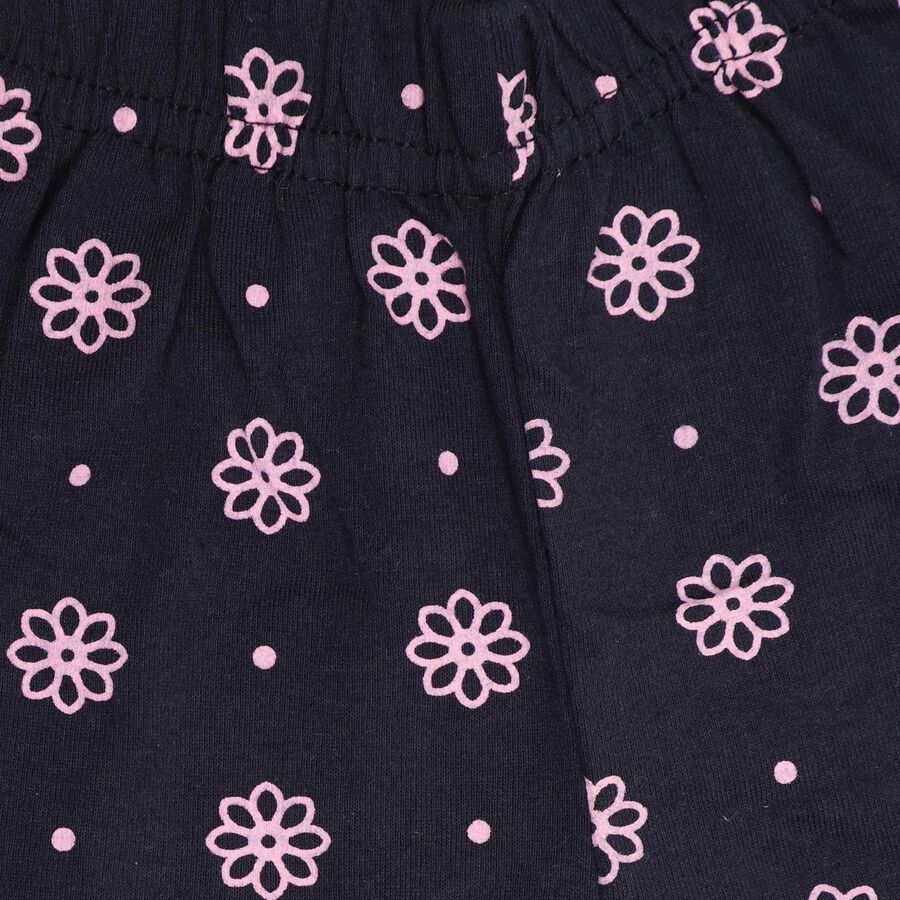 Girls' Pyjama , नेवी ब्लू, large image number null