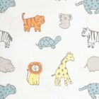 Infants Cotton Printed Night Suit, White, small image number null