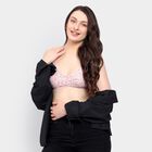 Ladies' 100% Cotton Bra , Peach, small image number null