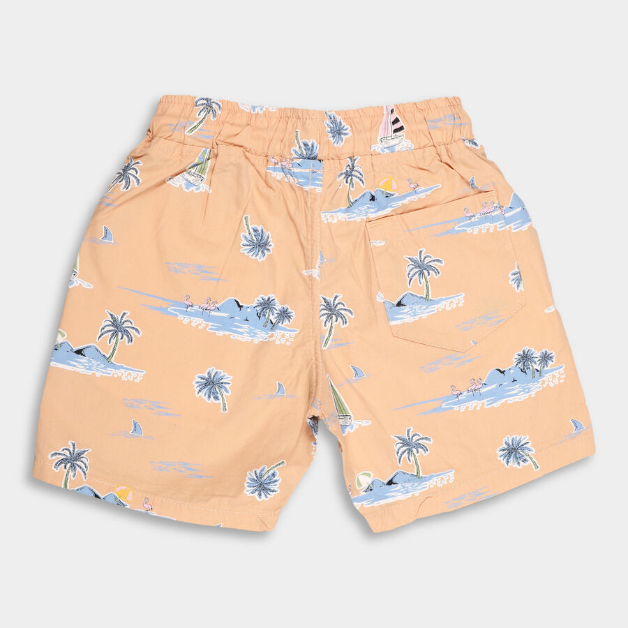 Boys' Cotton Bermudas, Orange, large image number null