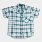 Boys' 100% Cotton Casual Shirt , हल्का हरा, small image number null
