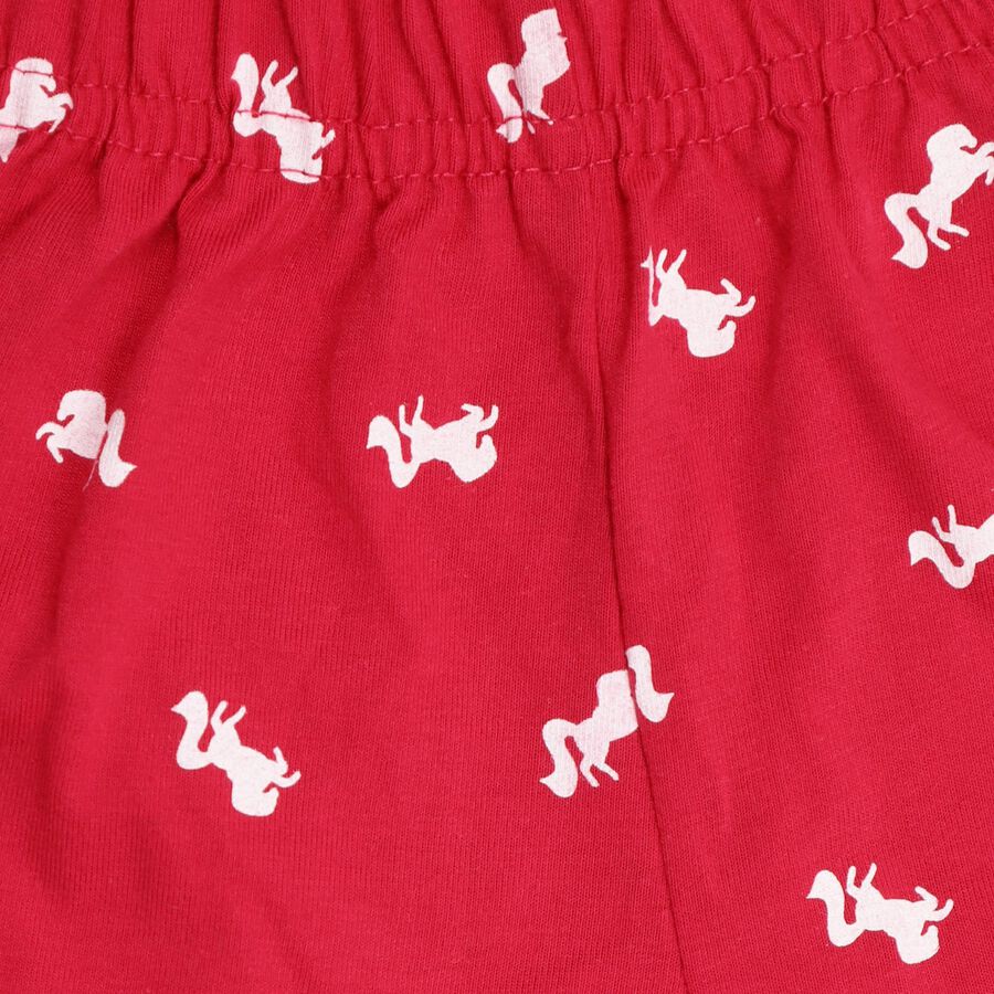 Girls' Shorts, रानी (फ्यूशिया), large image number null