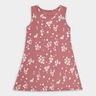 Girls' Frock, Pink, small