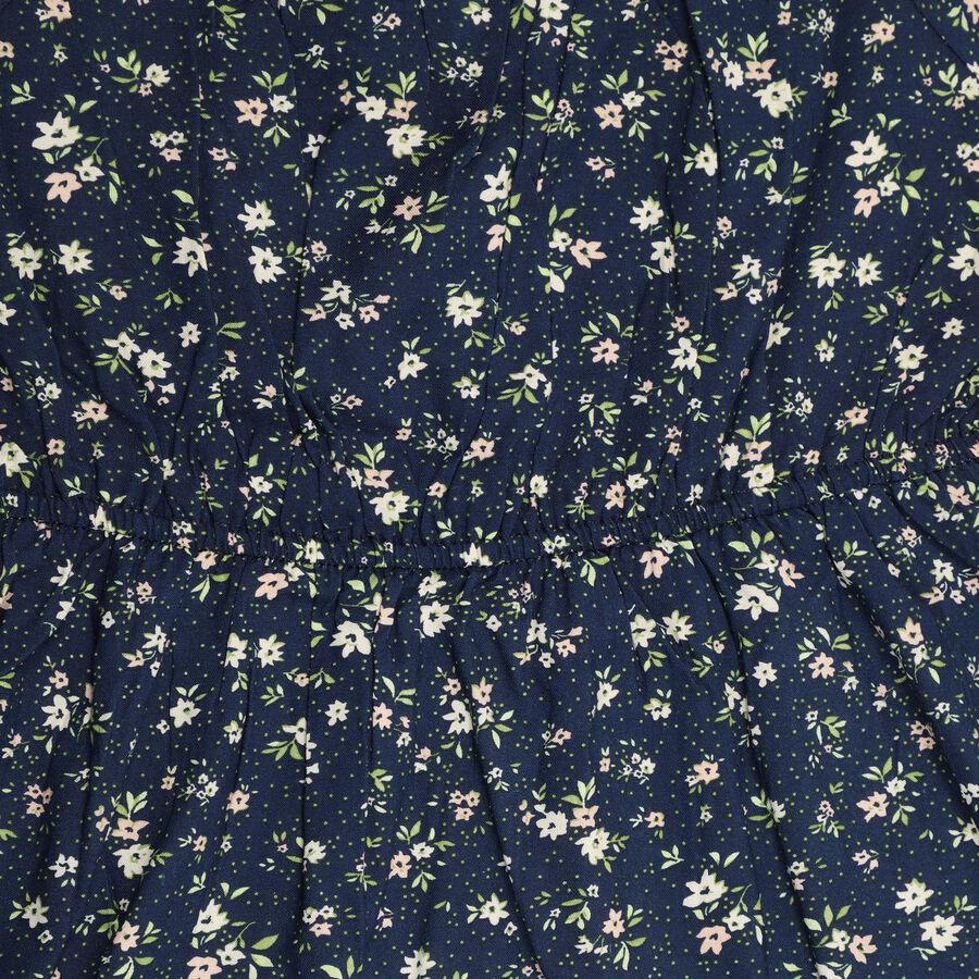 Girls' Dress , नेवी ब्लू, large image number null