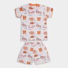 Infant Boys' 100% Cotton Baba Suit , Orange, small image number null