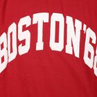 Boys Bright Cherry Red Crew Neck Graphic Sweatshirt, Red, small image number null