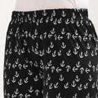 Women's Light Gray Regular Fit Drawstring Jersey Shorts, काला, small