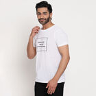 Round Neck T-Shirt, White, small image number null