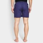 Men's 100% Cotton Boxers , Navy Blue, small