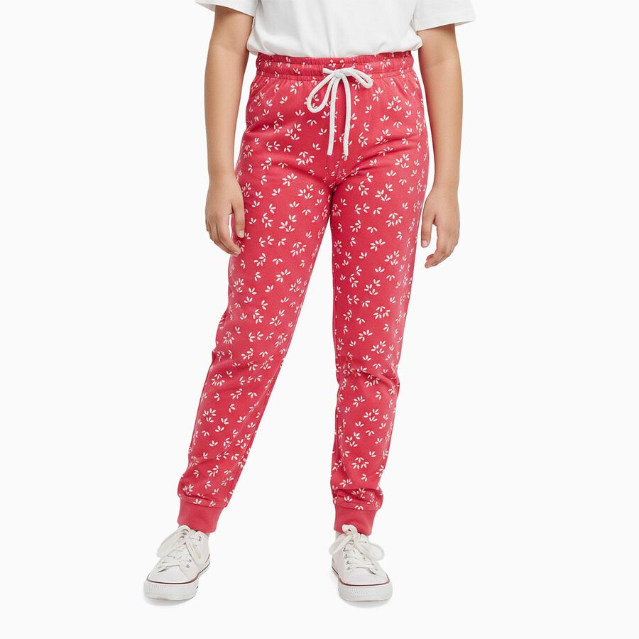 Girls' Pyjama, गुलाबी, large image number null