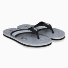 Men's Grey Flip-Flops Slipper, ग्रे, small