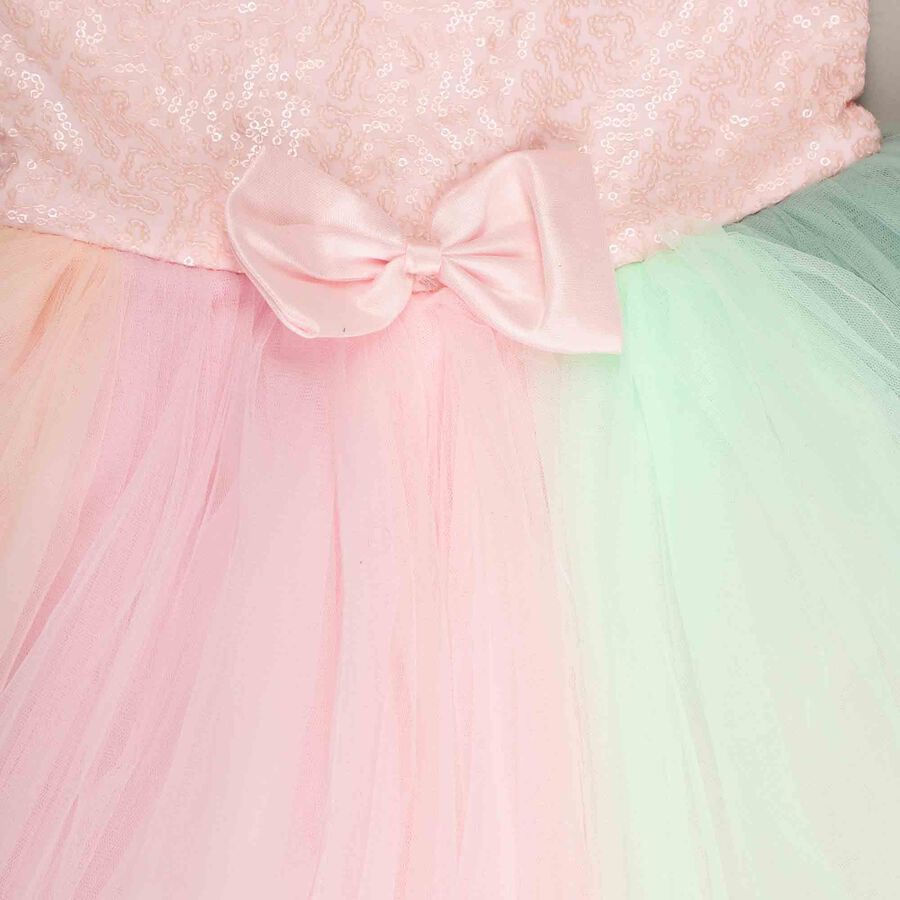 Embellished Frock, Light Pink, large image number null