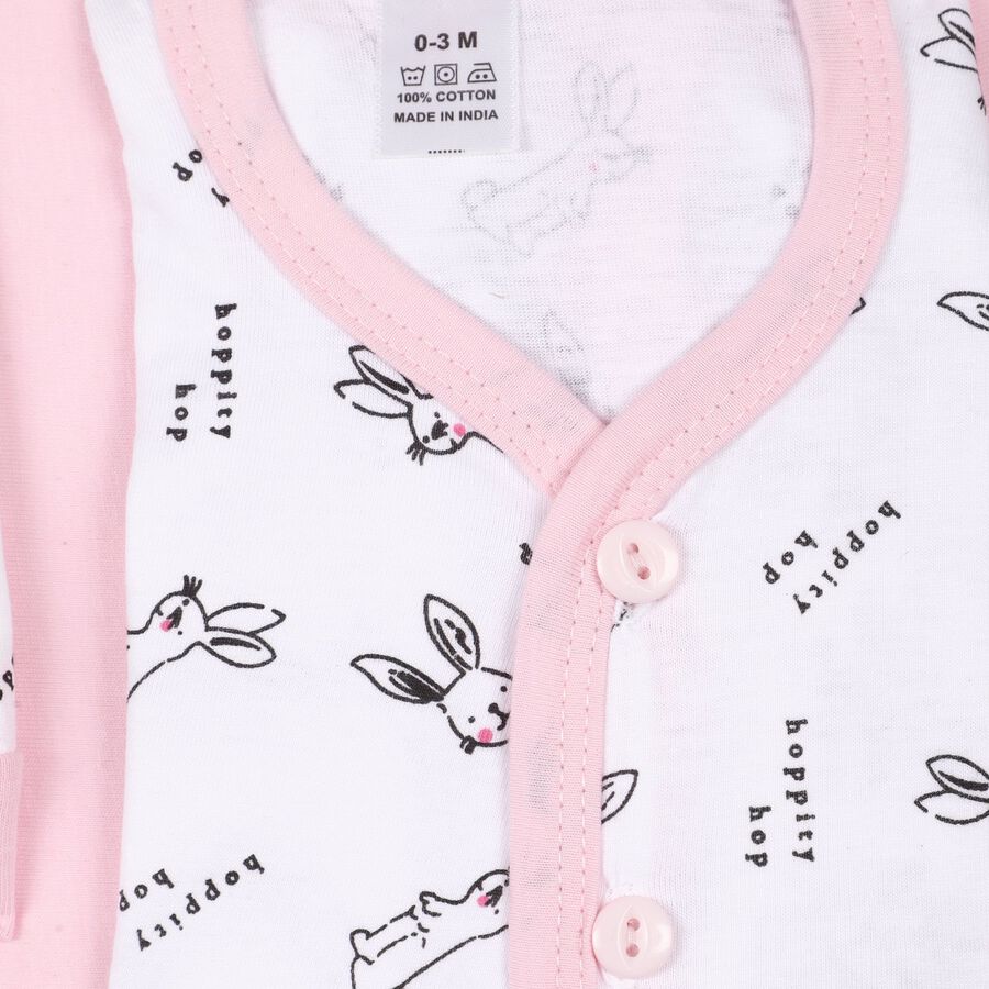 Infants'100% Cotton Gift Set, Pink, large image number null
