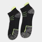 Men's Socks (Pack of 3), Black, small
