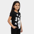 Girls' T-Shirt, काला, small image number null