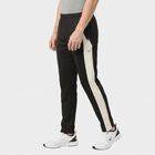 Men's Olive Regular Fit Side-Striped Track Pants, Olive, small