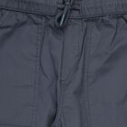 Boys Blue Cotton Regular Fit Trousers, हल्का नीला, small